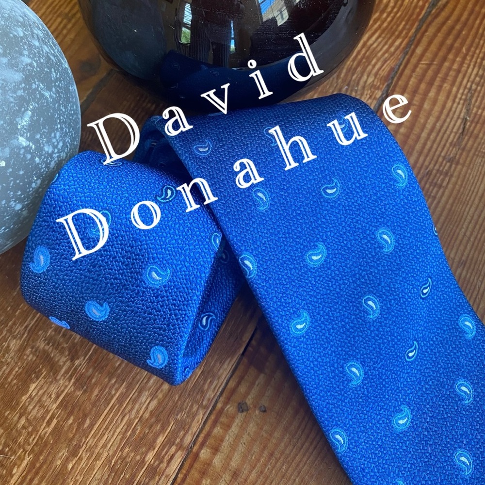 David Donahue Silk Handmade Tie